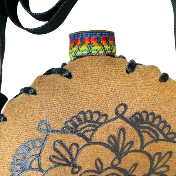 Handmade Faux Suede Rainbow Canteen - Picture 11 of 13